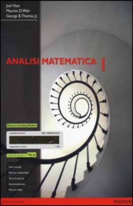 immagine 1 di ANALISI MATEMATICA 1 CON MYMATHLAB