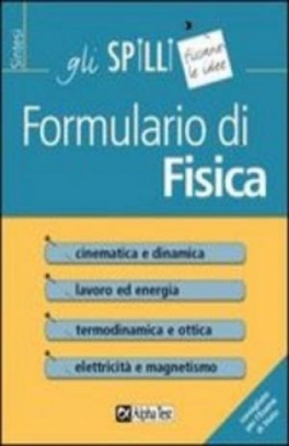 immagine 1 di Formulario di fisica