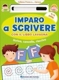 immagine 1 di Imparo a scrivere con il libro lavagna - 4/6 anni