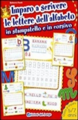 immagine 1 di Imparo a scrivere le lettere dell'alfabeto in stampatello e in corsivo