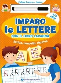 immagine 1 di Imparo le lettere con il libro lavagna - 4/6 anni