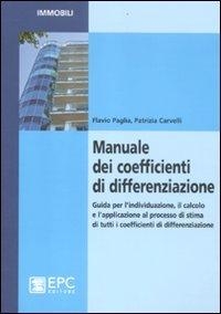 immagine 1 di Manuale dei coefficienti di differenziazione