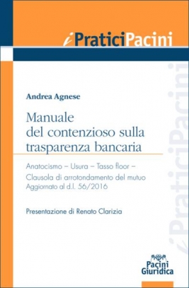 immagine 1 di Manuale del contenzioso sulla trasparenza bancaria