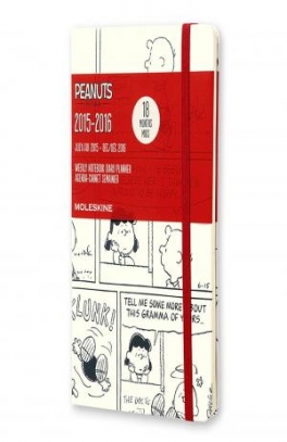 immagine 1 di Moleskine 18m limited edition planner peanuts weekly notebook large hard