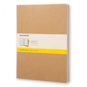 immagine 1 di Moleskine cahier journal xxl squared kraft brown