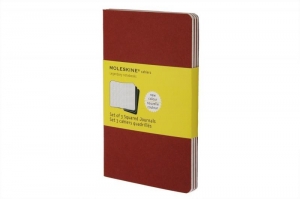 immagine 1 di Moleskine cahier journals pkt squ cranberry red