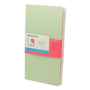 immagine 1 di Moleskine chapters journal slim large dotted mist green