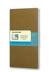 immagine 1 di Moleskine chapters journal slim medium dotted tawny olive