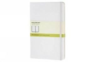 immagine 1 di Moleskine notebook lg pla white hard