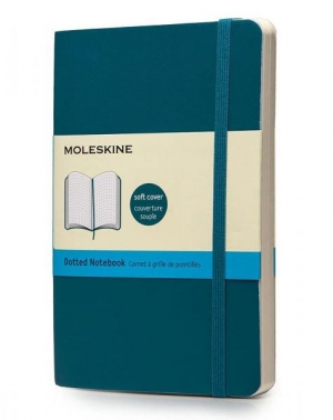 immagine 1 di Moleskine notebook pkt dot underwater blue soft