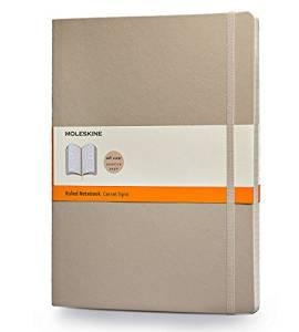 immagine 1 di Moleskine notebook xl rul khaki beige soft