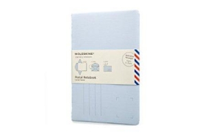 immagine 1 di Moleskine postal ntbk iris blue large