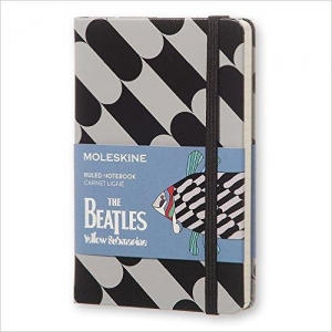 immagine 1 di Moleskine the beatles limited edition notebook pocket ruled black - fish