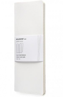 immagine 1 di Moleskine volant notebooks lg rul white