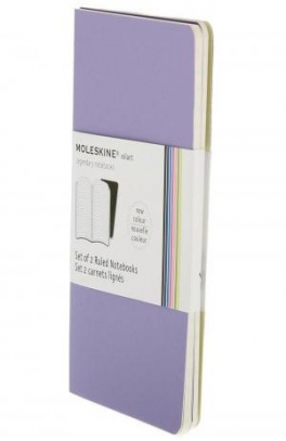 immagine 1 di Moleskine volant notebooks pkt rul wisteria violet / brilliant violet