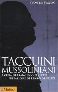 immagine 1 di Taccuini mussoliniani