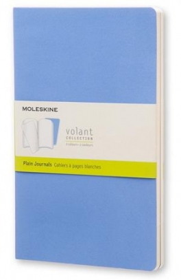 immagine 1 di VOLANT JOURNAL PLAIN LARGE POWDER BLUE/ROYAL BLUE