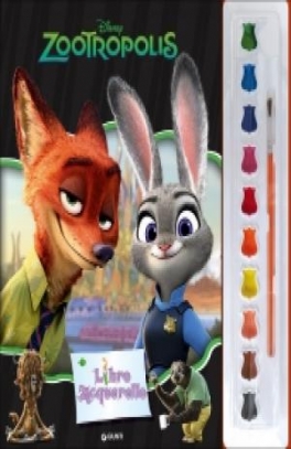 immagine 1 di Zootropolis - Libro acquerello